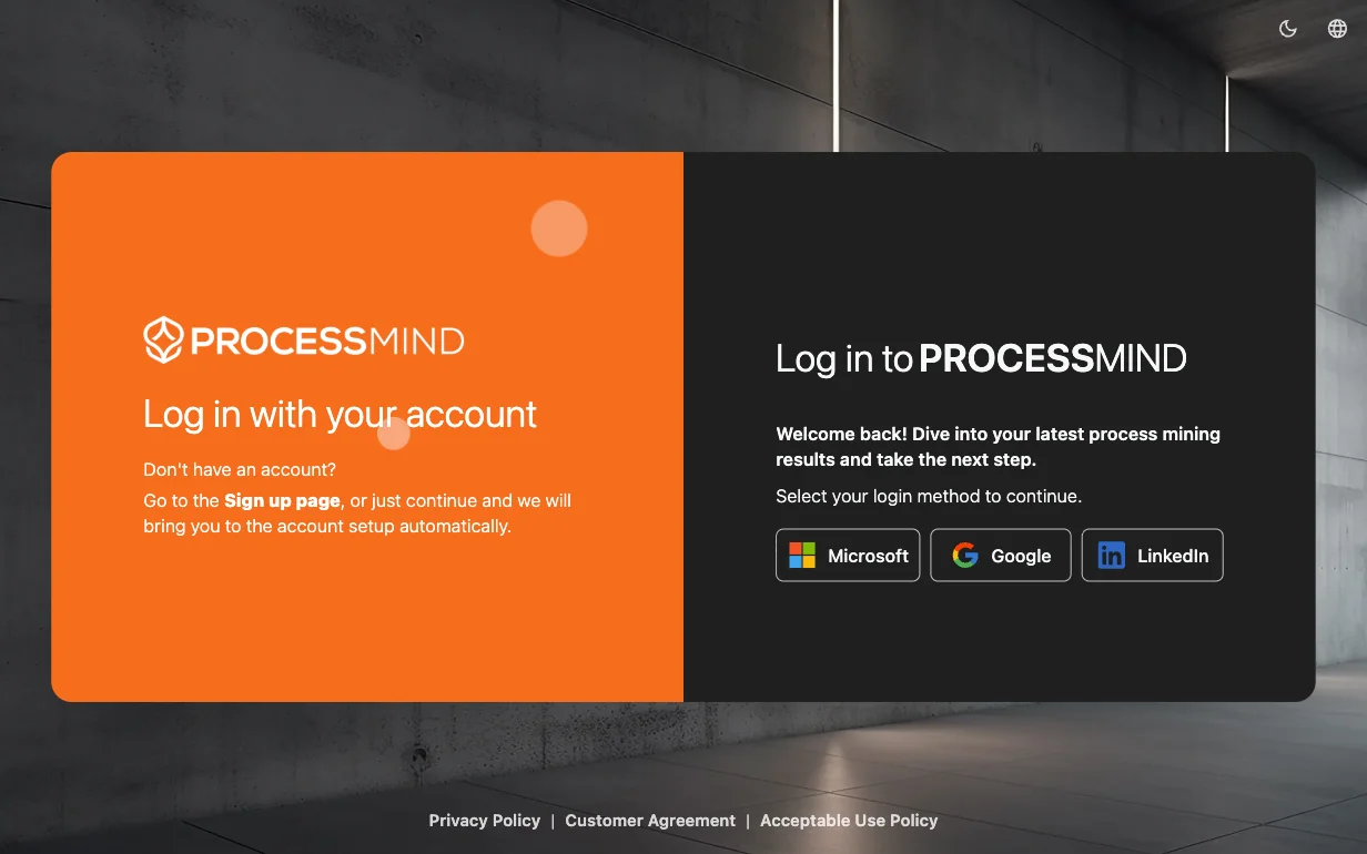 ProcessMind-aanmeldingsintegratie met SSO
