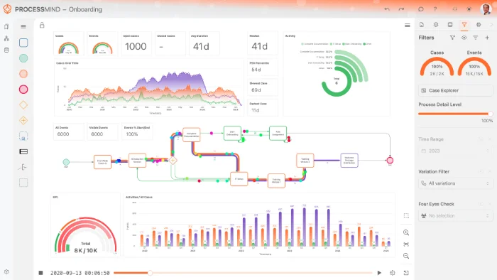 Process animation replay