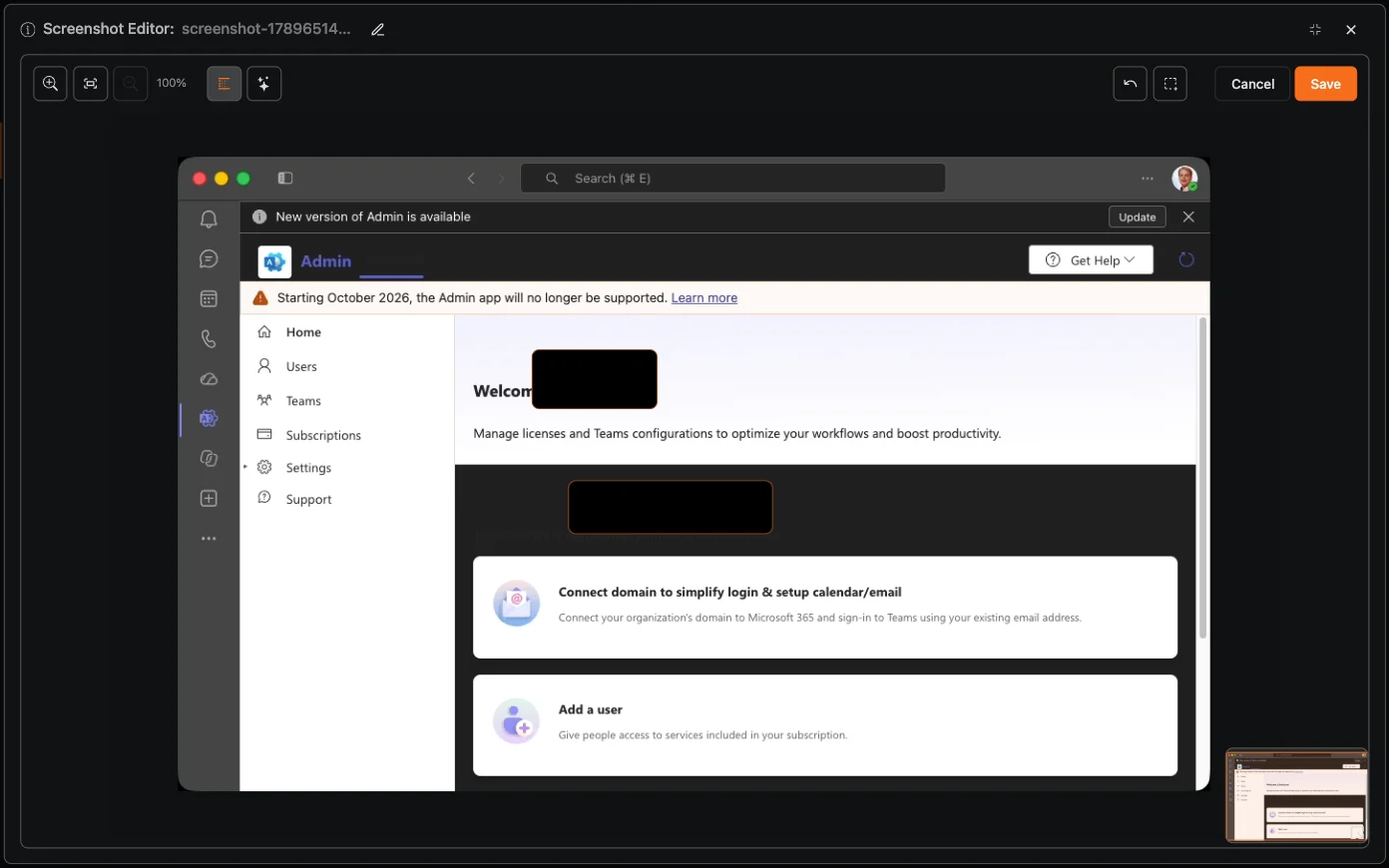 Screen capture artifacts